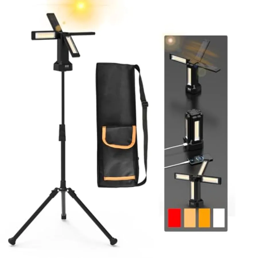 Solar work light for outdoor use, ABS+PC material, white/warm/nature white/red SOS,13200mAh rechargeable with folding stand and
Solar work light for outdoor use, ABS+PC material, white/warm/nature white/red SOS,13200mAh rechargeable with folding stand and