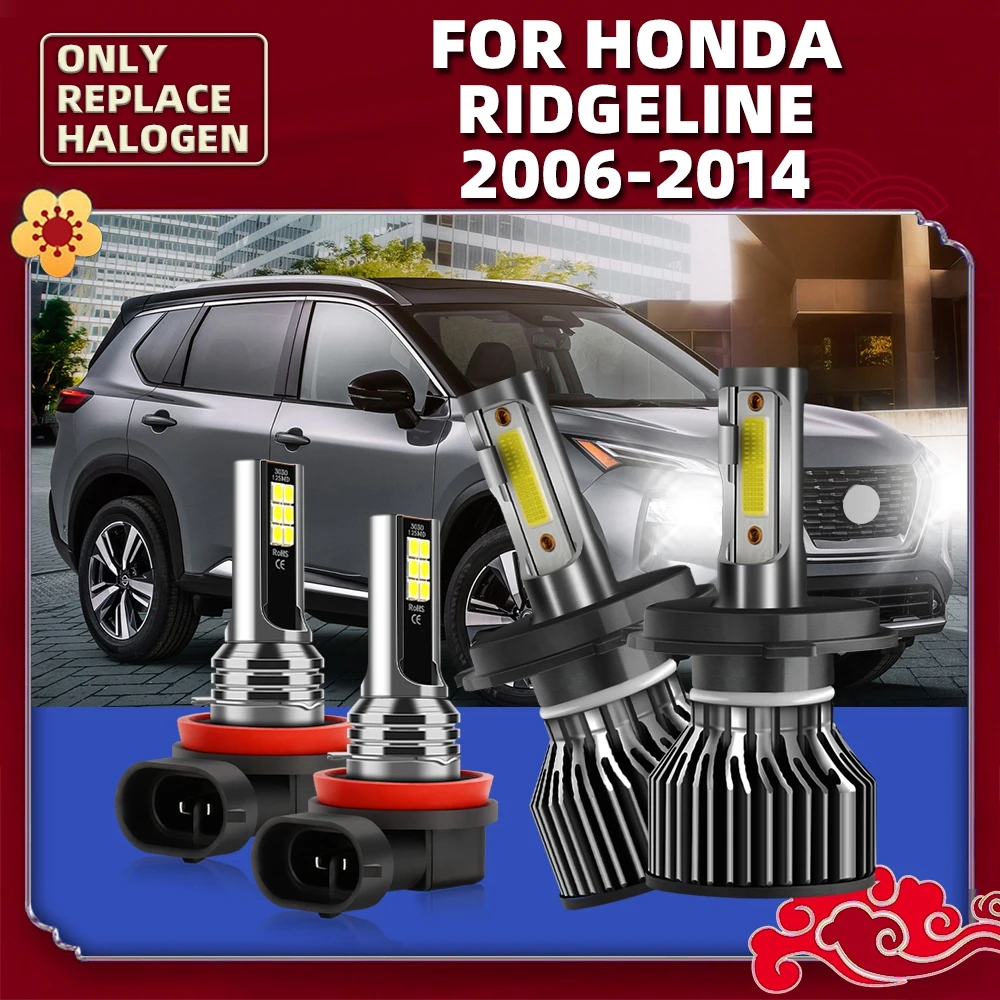 LED Headlights Bulb 12V Auto Luces 6000K For Honda Ridgeline 2014 2013 2012 2011 2010 2009 2008 2007 2006 Replace Fog Headlamps
LED Headlights Bulb 12V Auto Luces 6000K For Honda Ridgeline 2014 2013 2012 2011 2010 2009 2008 2007 2006 Replace Fog Headlamps