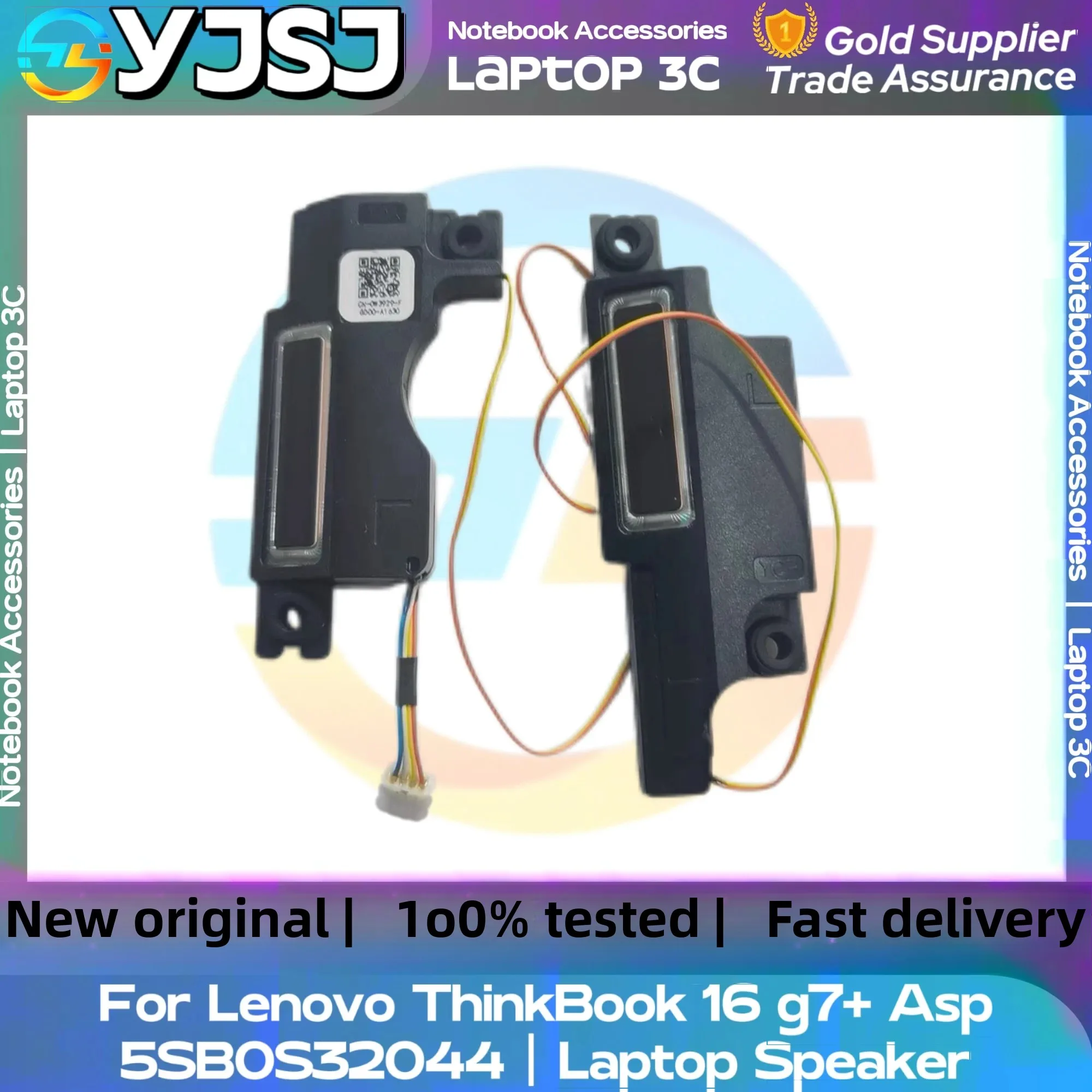 Новый оригинальный аудиодинамик для ноутбука Lenovo ThinkBook 16 g7 + Asp встроенный динамик 5SB0S32044
Новый оригинальный аудиодинамик для ноутбука Lenovo ThinkBook 16 g7 + Asp встроенный динамик 5SB0S32044