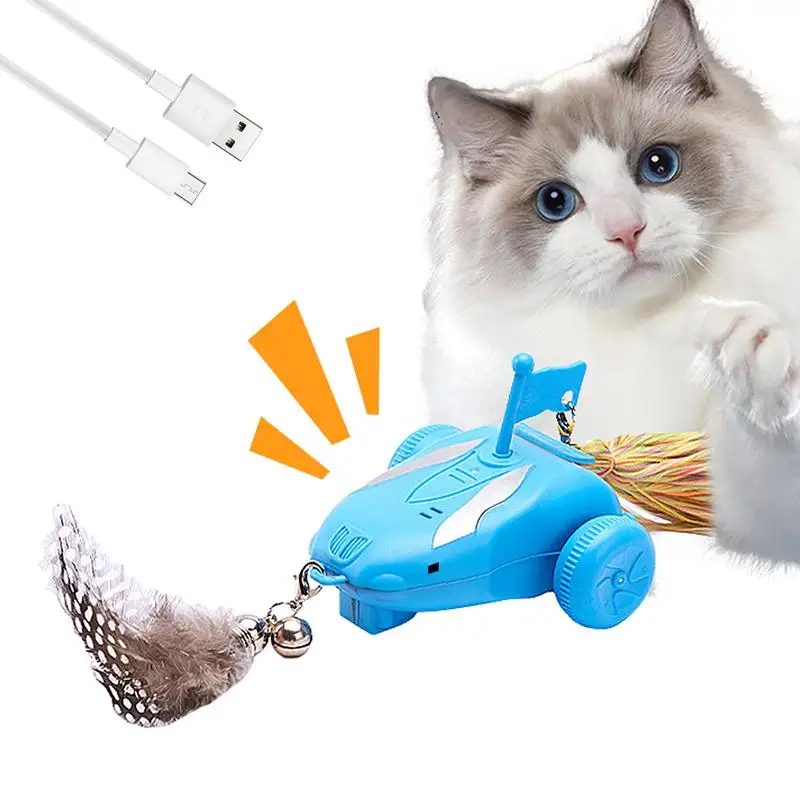 Electric Cat Toys Interactive Battery Cat Toy Electric Toy For Cats With Sound Lights Self-Moving Toys For All Breeds Cat
Electric Cat Toys Interactive Battery Cat Toy Electric Toy For Cats With Sound Lights Self-Moving Toys For All Breeds Cat