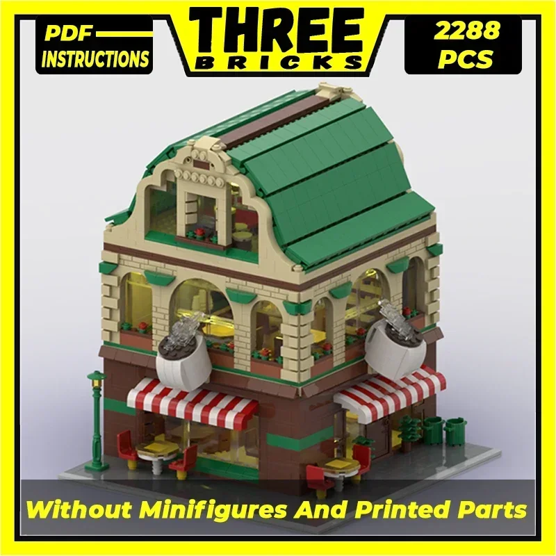 Technical Moc Bricks City Street View Model Coffee Shop Modular Building Blocks Gifts Toys For Children DIY Sets Assembling
Technical Moc Bricks City Street View Model Coffee Shop Modular Building Blocks Gifts Toys For Children DIY Sets Assembling