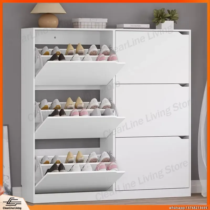 6-Drawer Flip Shoe Cabinet Slim Narrow Freestanding Shoe Storage Organizer for Entryway Hallway Foyer Small Space Living Room
6-Drawer Flip Shoe Cabinet Slim Narrow Freestanding Shoe Storage Organizer for Entryway Hallway Foyer Small Space Living Room