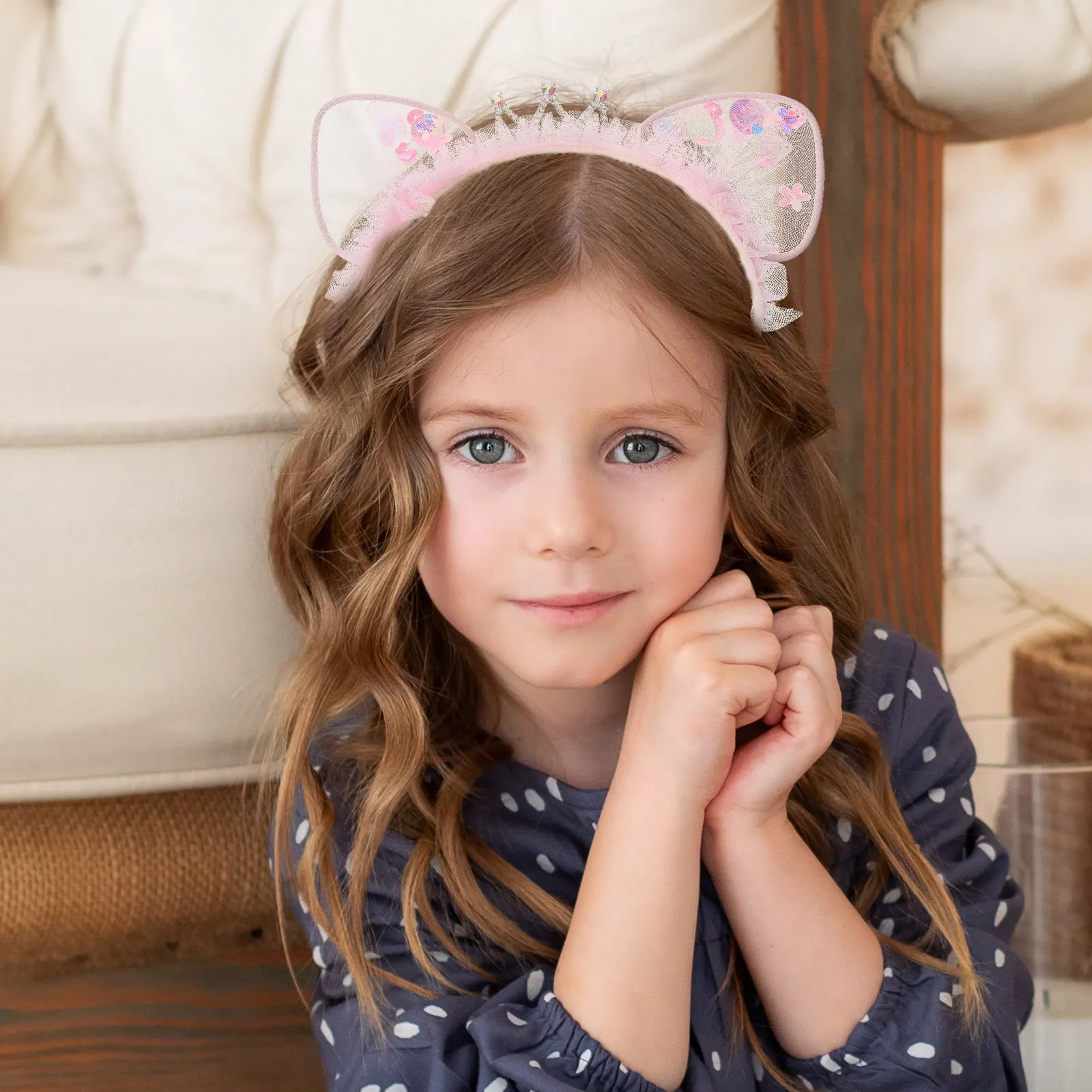 Заколка для волос из фатина «Принцесса», 1 шт., милая повязка на голову для девочек, с противоскользящим дизайном, мягкая и удобная, для дня рождения, свадьбы, вечеринки, детская мода
Заколка для волос из фатина «Принцесса», 1 шт., милая повязка на голову для девочек, с противоскользящим дизайном, мягкая и удобная, для дня рождения, свадьбы, вечеринки, детская мода