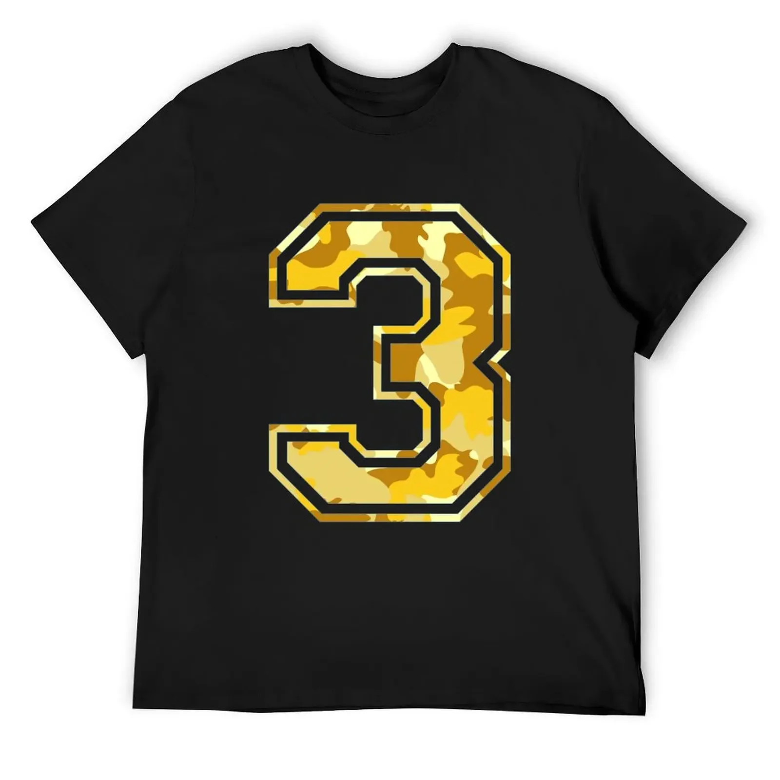 Team Sports Uniform Number #3 - Yellow Camouflage T-Shirt sports fans anime figures t shirts men
Team Sports Uniform Number #3 - Yellow Camouflage T-Shirt sports fans anime figures t shirts men
