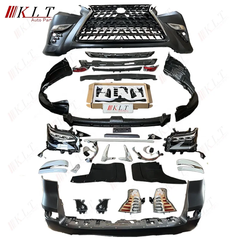 KLT Hot Sale Body Kits for GX460 2010-2019 Front Bumper Head Light Grille Upgrade 2023 Bodykit
KLT Hot Sale Body Kits for GX460 2010-2019 Front Bumper Head Light Grille Upgrade 2023 Bodykit