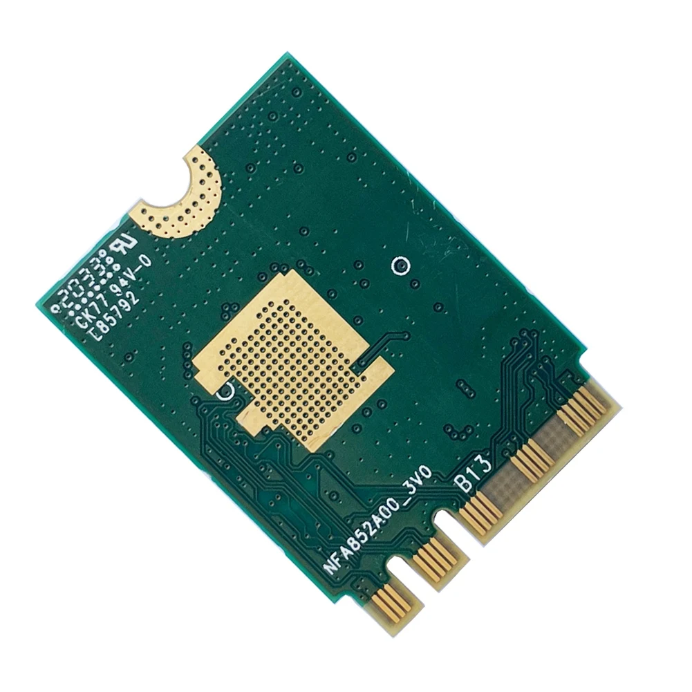 AB54-2.4G Беспроводной модуль 5G 802.11AC/AX AW-XB473NF RTL8852AE RTL8852 Сетевая карта Wi-Fi 6 MU-MIMO Bluetooth 5.2 для Win
AB54-2.4G Беспроводной модуль 5G 802.11AC/AX AW-XB473NF RTL8852AE RTL8852 Сетевая карта Wi-Fi 6 MU-MIMO Bluetooth 5.2 для Win