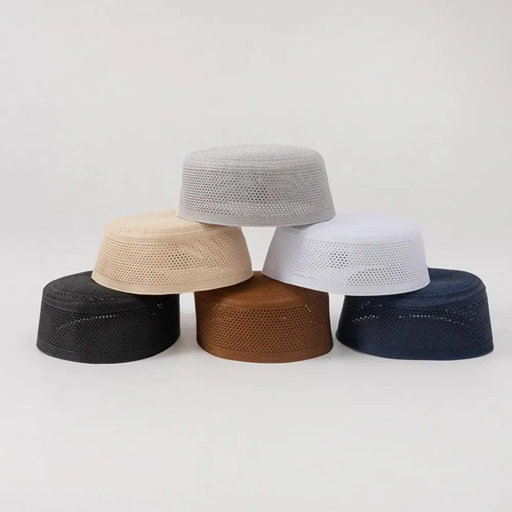 Mesh Design Top Hat Stylish Men's Mesh Top Hat with Ethnic Design for Outdoor Wear Breathable Solid Color Accessory for Daily
Mesh Design Top Hat Stylish Men's Mesh Top Hat with Ethnic Design for Outdoor Wear Breathable Solid Color Accessory for Daily