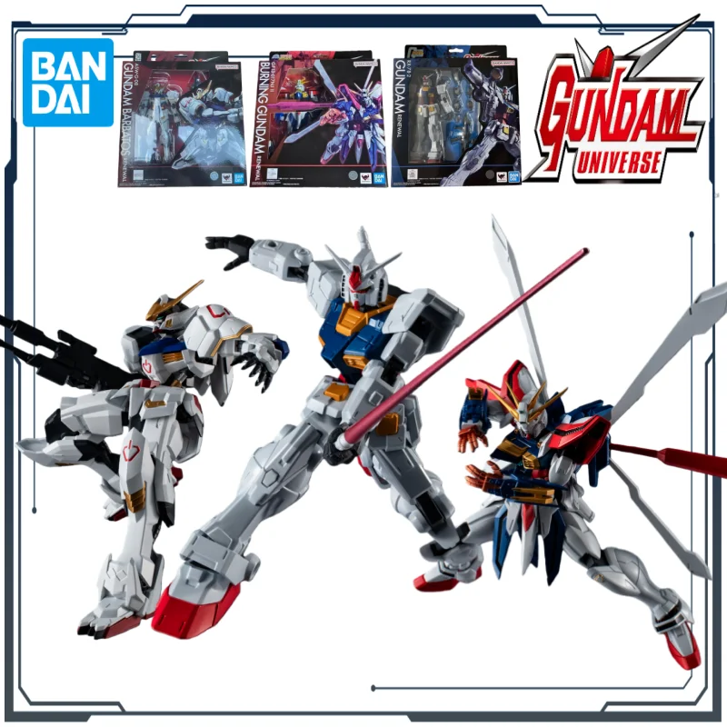Bandai Original GUNDAM UNIVERSE Series Burning Gundam/Gundam Barbatos/RX-78-2 Комплект меховой модели продукта для обновления GUNDAM
Bandai Original GUNDAM UNIVERSE Series Burning Gundam/Gundam Barbatos/RX-78-2 Комплект меховой модели продукта для обновления GUNDAM