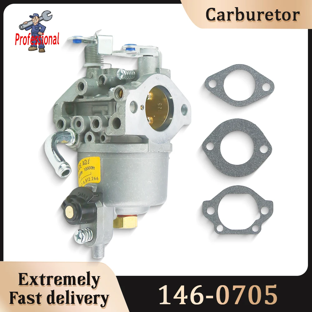 Carburetor For 146 0705 Universal Gas Engine Generator Replacement Parts With Gasket Seal Accessories
Carburetor For 146 0705 Universal Gas Engine Generator Replacement Parts With Gasket Seal Accessories