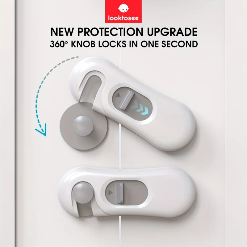 Комплект из 5 замков для шкафа с защитой от детей | Раздвижные замки без сверления для шкафов/дверей/бристов, прочный пластик и простота снятия
Комплект из 5 замков для шкафа с защитой от детей | Раздвижные замки без сверления для шкафов/дверей/бристов, прочный пластик и простота снятия