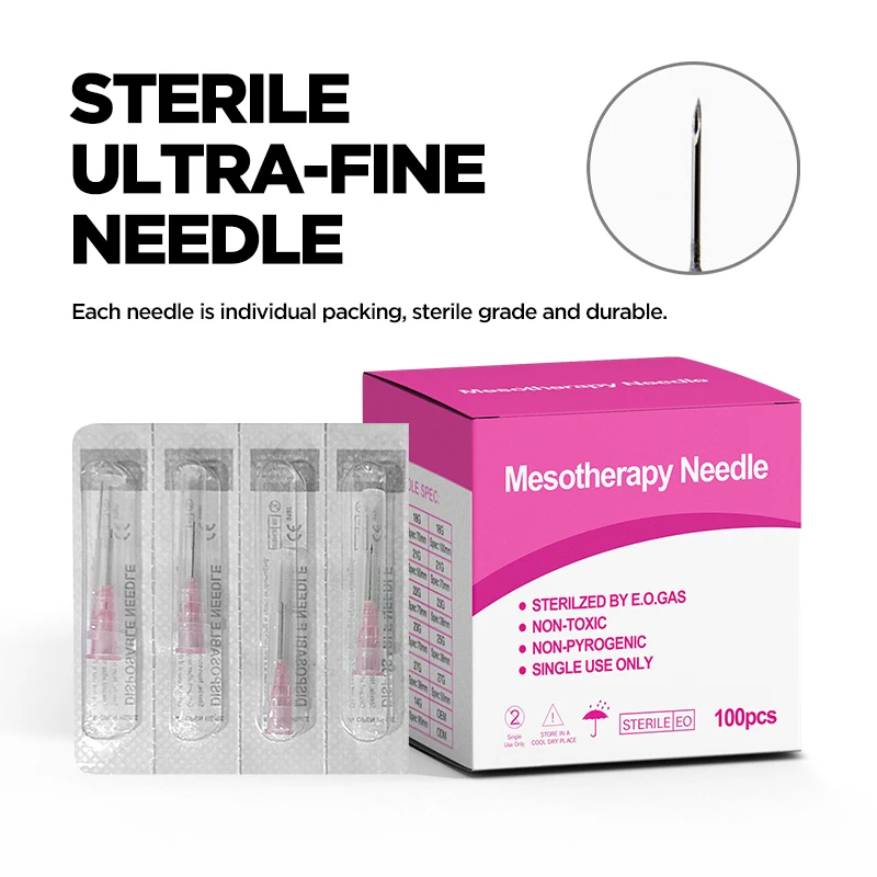 30G 25mm 32G 4mm Detachable Needles for Filler Sterile Single Package Disposable Small Teeth Irrigator
30G 25mm 32G 4mm Detachable Needles for Filler Sterile Single Package Disposable Small Teeth Irrigator