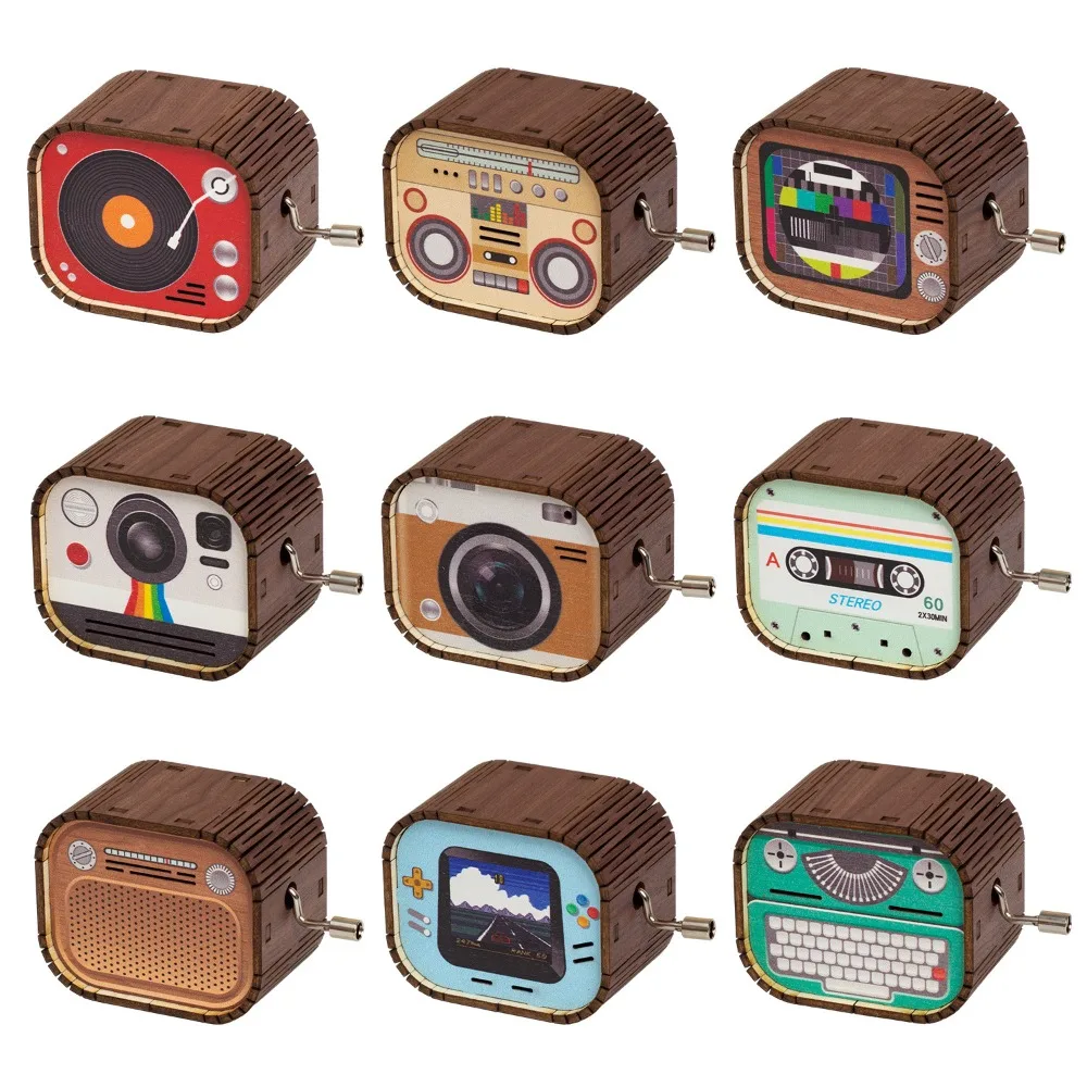 Happy Birthday To You Hand Cranked Wooden Music Box Retro Musical Wooden Vintage Music Box Small Ornaments
Happy Birthday To You Hand Cranked Wooden Music Box Retro Musical Wooden Vintage Music Box Small Ornaments
