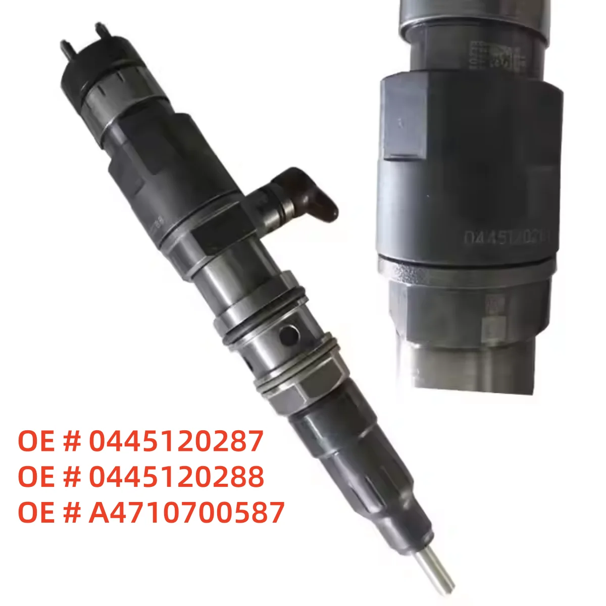 High quality 0445120287 0445120288 A4710700587 Fuel Injector for Mercedes Actros
High quality 0445120287 0445120288 A4710700587 Fuel Injector for Mercedes Actros