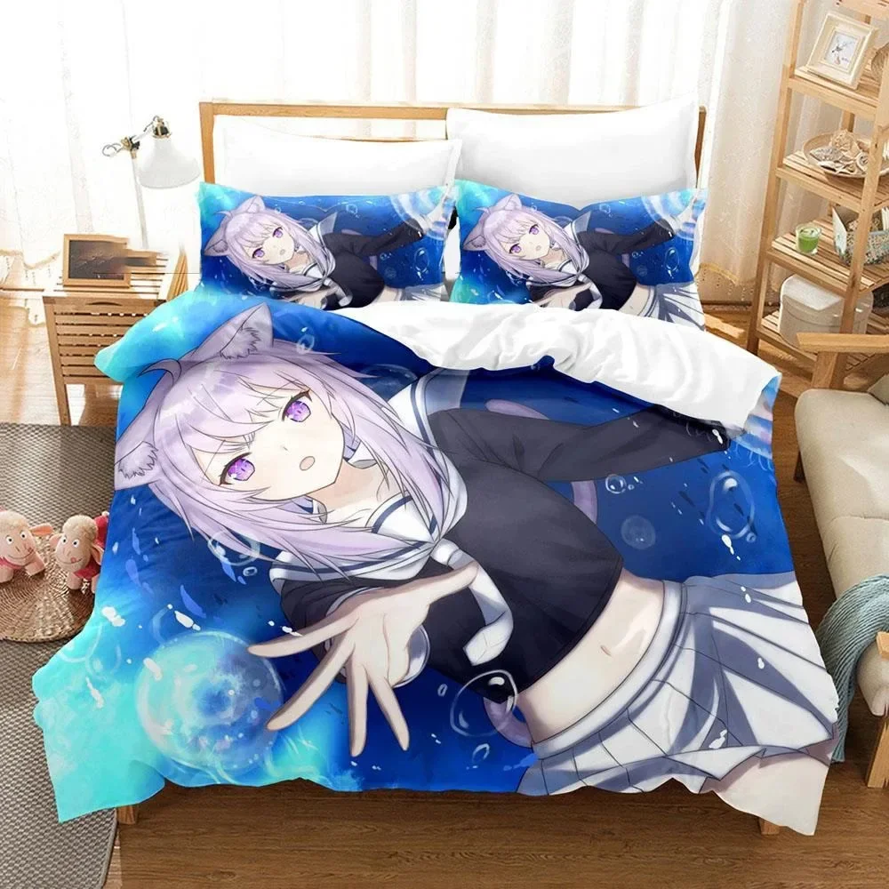 Nekomata Okayu Bedding Set Boys Girls Twin Queen Size Duvet Cover Pillowcase Bed Kids Adult Fashion Home Textileextile
Nekomata Okayu Bedding Set Boys Girls Twin Queen Size Duvet Cover Pillowcase Bed Kids Adult Fashion Home Textileextile