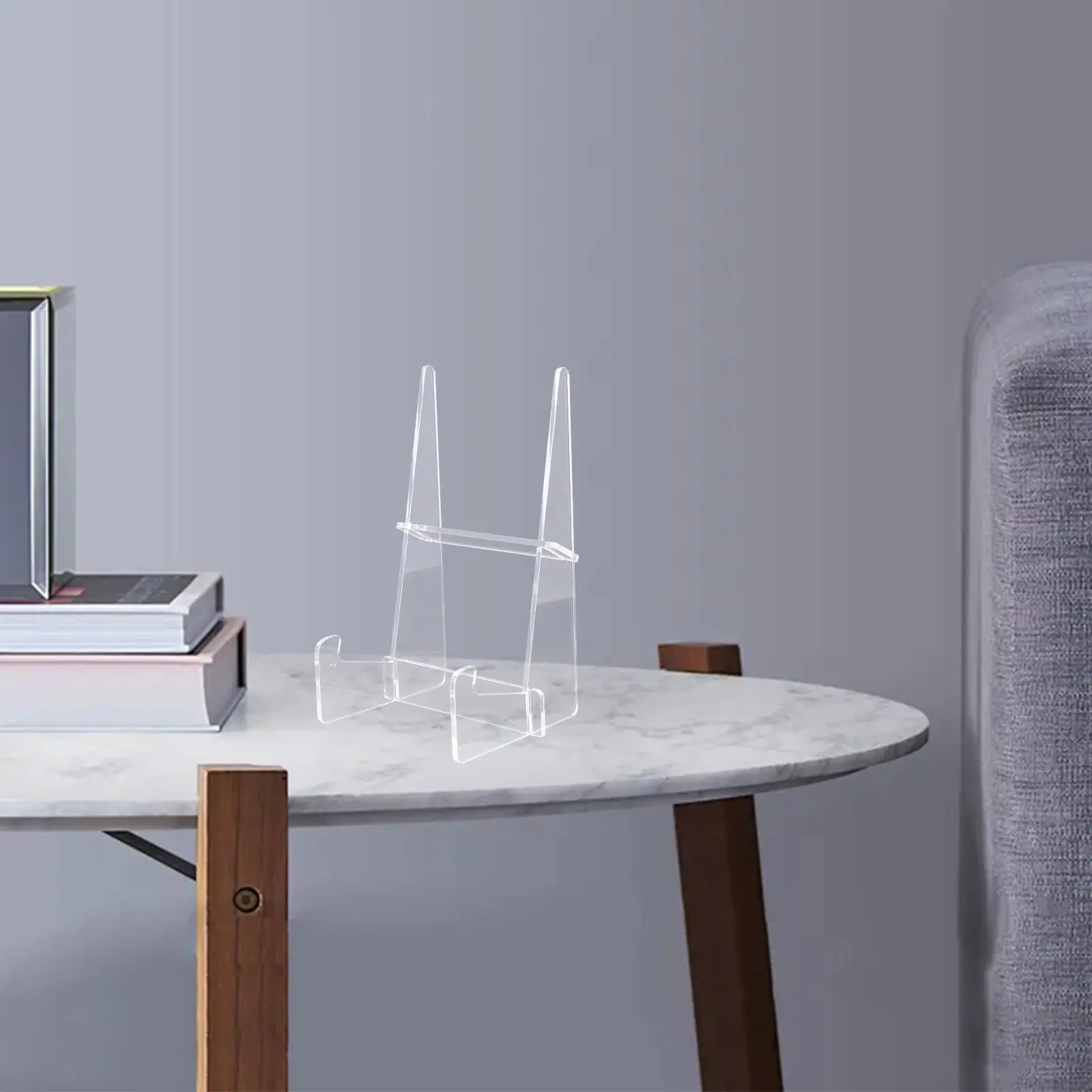 Clear Acrylic Cookbook Stand Kitchen Counter Transparent Multifunctional Recipe Book Holder Display Stand for Tablets Magazines
Clear Acrylic Cookbook Stand Kitchen Counter Transparent Multifunctional Recipe Book Holder Display Stand for Tablets Magazines