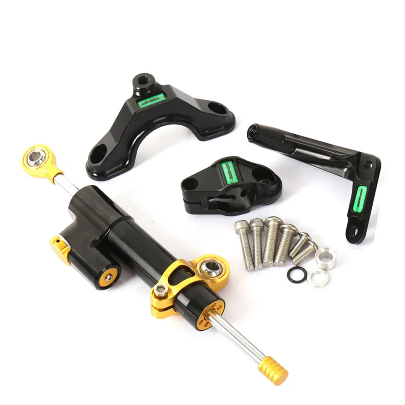 Специальный титановый буфер амортизатора, подходящий для Kawasaki ZX6R, модифицированный демпфер направления, размер 24, и новее
Специальный титановый буфер амортизатора, подходящий для Kawasaki ZX6R, модифицированный демпфер направления, размер 24, и новее