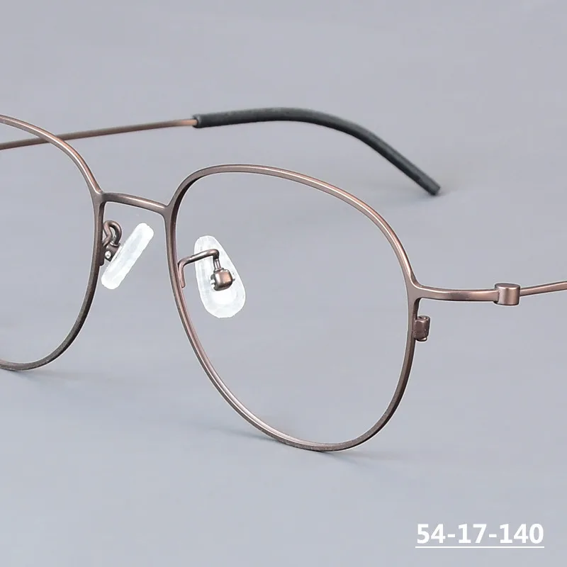 Handmade Pure Titanium Oval Glasses Frame Men Women Designer Large Spectacle Ultralight 6g Thin Rim Screwless Eyeglasses Eyewear
Handmade Pure Titanium Oval Glasses Frame Men Women Designer Large Spectacle Ultralight 6g Thin Rim Screwless Eyeglasses Eyewear