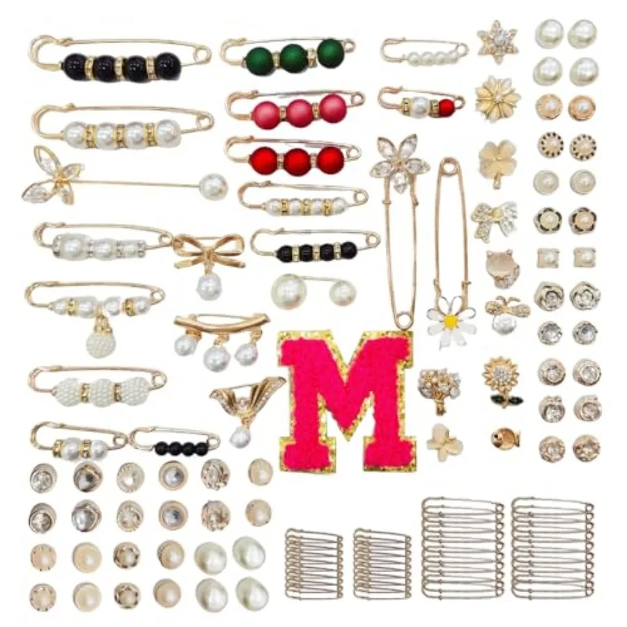 Safety Pins 00Pcs DIY Brooches and Pins Junk Socks Kit Hat Pins for Women Accessories Clothes Shoe Charms for Sneakers Charms B
Safety Pins 00Pcs DIY Brooches and Pins Junk Socks Kit Hat Pins for Women Accessories Clothes Shoe Charms for Sneakers Charms B