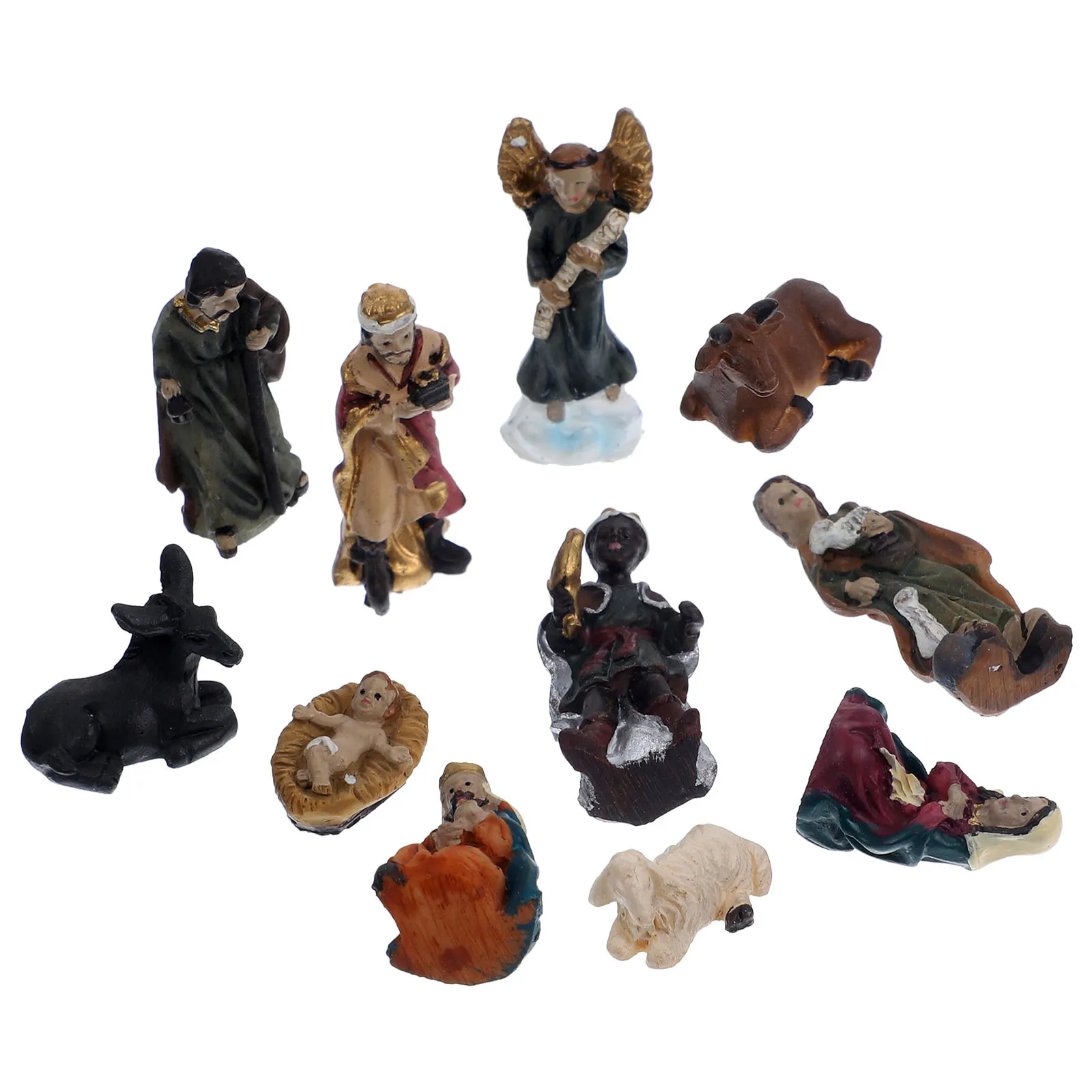 Nativity Ornaments Jesus Statue Resin Adornment Religious Decor Craft Decoration Home Office Bedroom School Teaching Display
Nativity Ornaments Jesus Statue Resin Adornment Religious Decor Craft Decoration Home Office Bedroom School Teaching Display