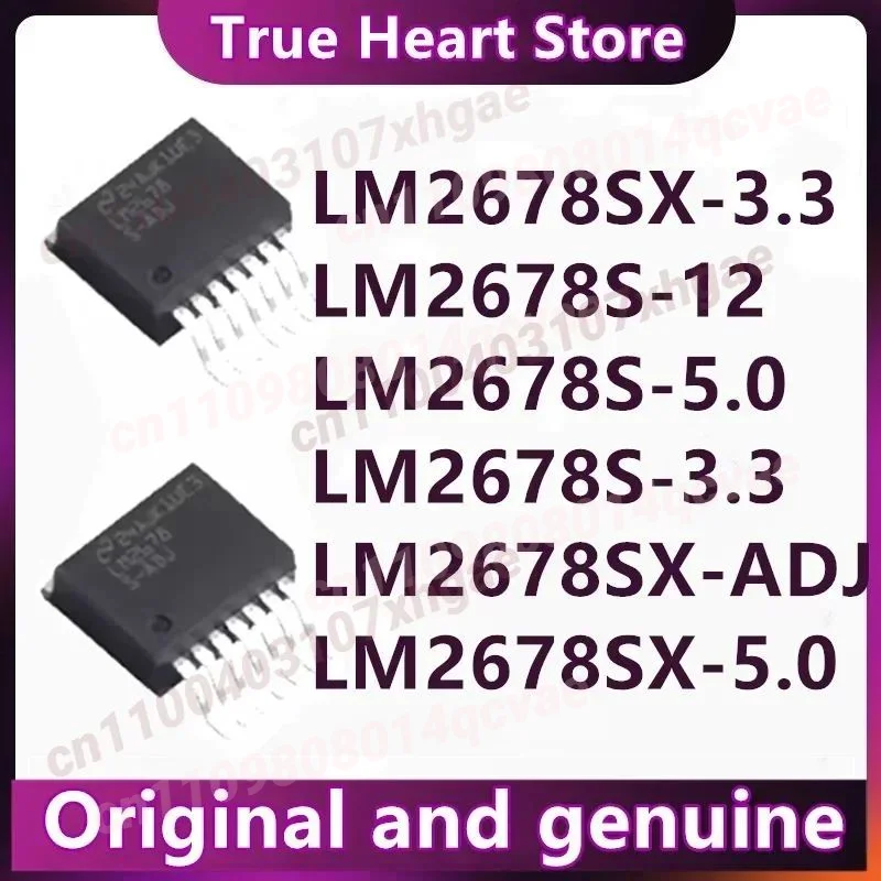 5 шт. LM2678S-12 LM2678SX-3.3 LM2678SX-5.0 LM2678SX-ADJ LM2678S-3.3 LM2678S-5.0 в наличии
5 шт. LM2678S-12 LM2678SX-3.3 LM2678SX-5.0 LM2678SX-ADJ LM2678S-3.3 LM2678S-5.0 в наличии