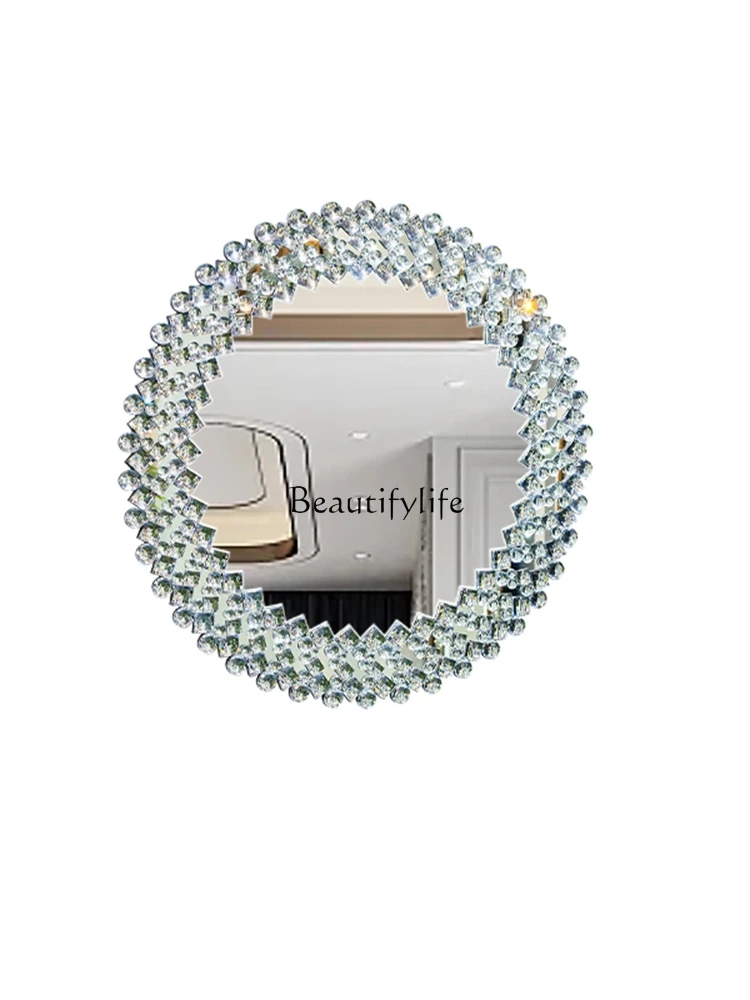 French light luxury real mirror American retro dressing table glass bathroom mirror
French light luxury real mirror American retro dressing table glass bathroom mirror