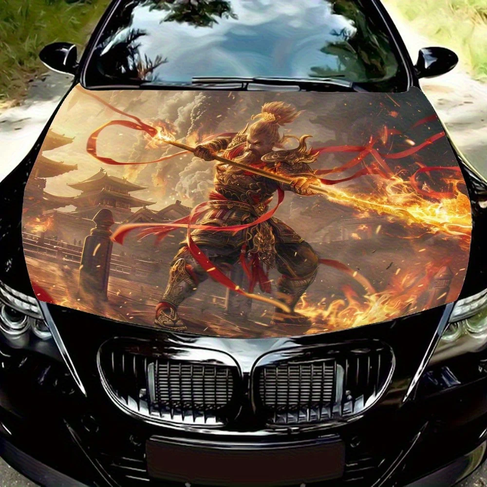 Battle Monkey King Car Vinyl Wrap - PVC Material, Mysterious Pattern Decal For Car Bonnet, Car Decals And Stickers,Easy To Disas
Battle Monkey King Car Vinyl Wrap - PVC Material, Mysterious Pattern Decal For Car Bonnet, Car Decals And Stickers,Easy To Disas