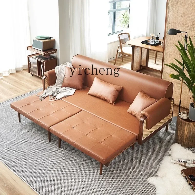 SA-8 Solid Wood Sofa Bed Foldable Multi-Functional Rattan Dual-Use Small Apartment Living Room
SA-8 Solid Wood Sofa Bed Foldable Multi-Functional Rattan Dual-Use Small Apartment Living Room
