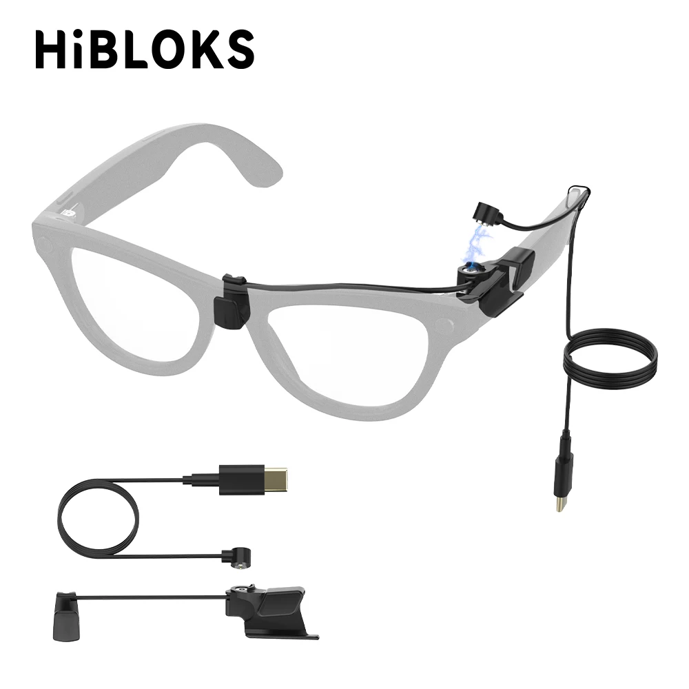 HIBLOKS For Ray-Ban Meta Wayfarer RW4006/RW4008/RW4012 Skyler RW4010 Headliner (GEN 2) Smart Glasses Magnetic Charging Cable
HIBLOKS For Ray-Ban Meta Wayfarer RW4006/RW4008/RW4012 Skyler RW4010 Headliner (GEN 2) Smart Glasses Magnetic Charging Cable