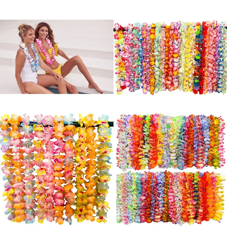 200 PCS Hawaiian Leis Neck Vibrant Colors Assortment for Luan Party Tropical Themed Party Decorations Beach Party Decor
200 PCS Hawaiian Leis Neck Vibrant Colors Assortment for Luan Party Tropical Themed Party Decorations Beach Party Decor