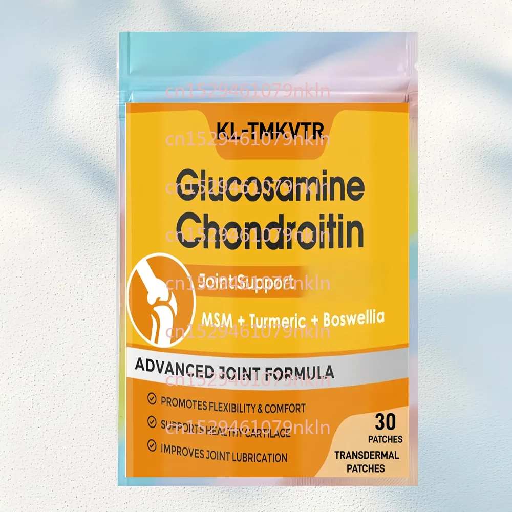 30 Patches Glucosamine Chondroitin Transdermal Patches for Women and Men with MSM, Turmeric for Joint Support
30 Patches Glucosamine Chondroitin Transdermal Patches for Women and Men with MSM, Turmeric for Joint Support
