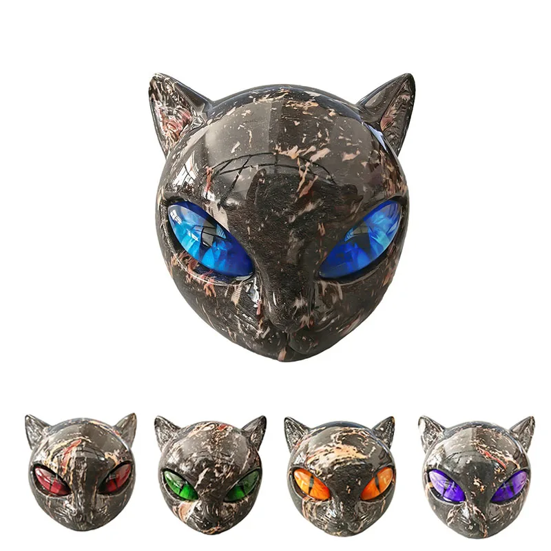 Cat Figurine Luxury Black Cat Stone Statue Cat Head Sculpture Amber Eyes Healing Stone Home Office Shelf Desk Decoration
Cat Figurine Luxury Black Cat Stone Statue Cat Head Sculpture Amber Eyes Healing Stone Home Office Shelf Desk Decoration