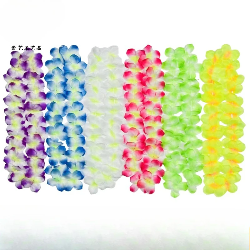 10pcs birthday party hawaiian neck flower garland polyester fabric artificial flower garland
10pcs birthday party hawaiian neck flower garland polyester fabric artificial flower garland