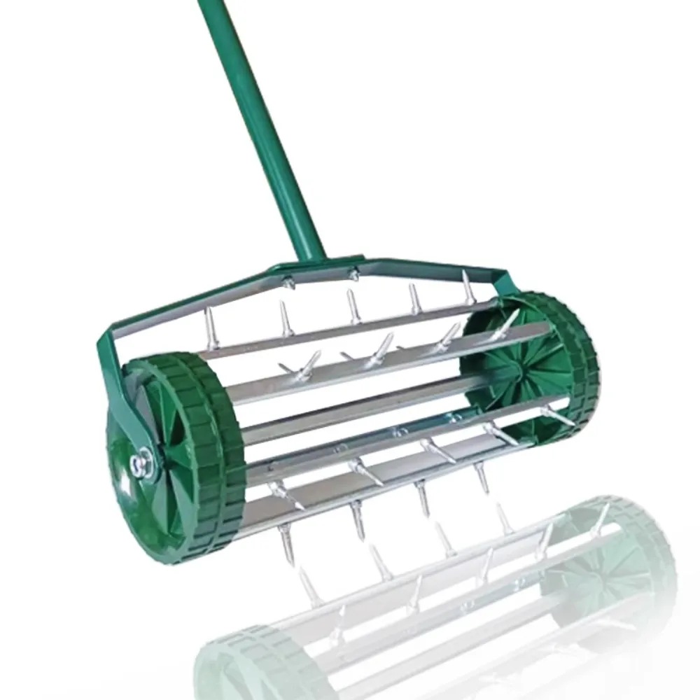 Lawn hole drilling loose crack soil teeth oxygenation aerator garden tiller hand piercing skin tiller roller rake nails
Lawn hole drilling loose crack soil teeth oxygenation aerator garden tiller hand piercing skin tiller roller rake nails
