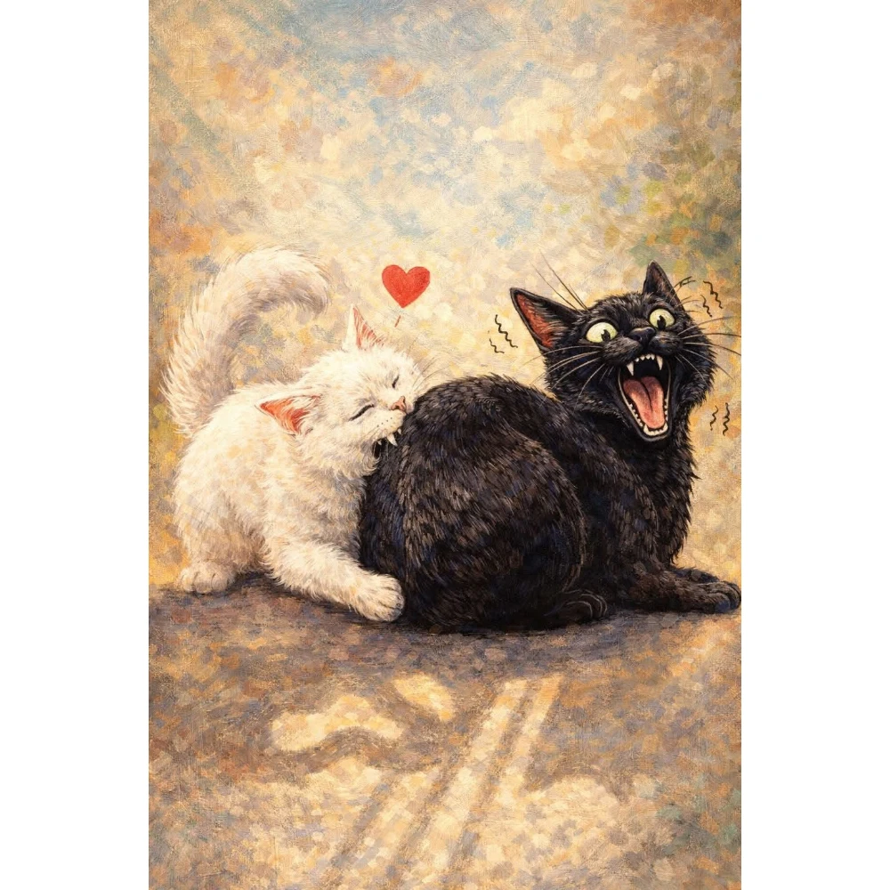 500/1000/1200/2000 PCS Jigsaw Puzzles White Cat Bites Black Cat Abstract Portrait Family Activity Games for Bedroom Home Decor
500/1000/1200/2000 PCS Jigsaw Puzzles White Cat Bites Black Cat Abstract Portrait Family Activity Games for Bedroom Home Decor