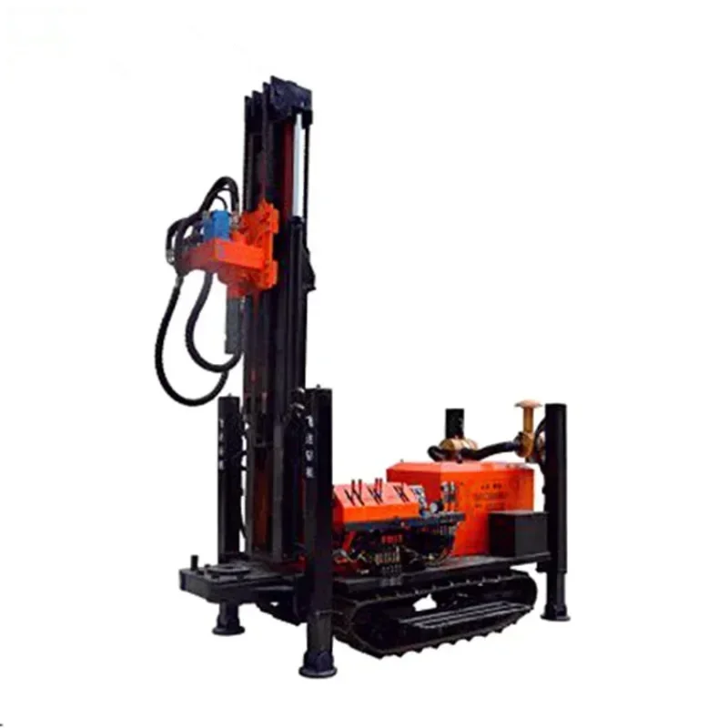 300m Crawler Dth Rotary Drill Rig Chassis Hydraulic Drig Pneumatic Water Well Drill Rig Farm Irrigation Water Well Drilling Rig
300m Crawler Dth Rotary Drill Rig Chassis Hydraulic Drig Pneumatic Water Well Drill Rig Farm Irrigation Water Well Drilling Rig