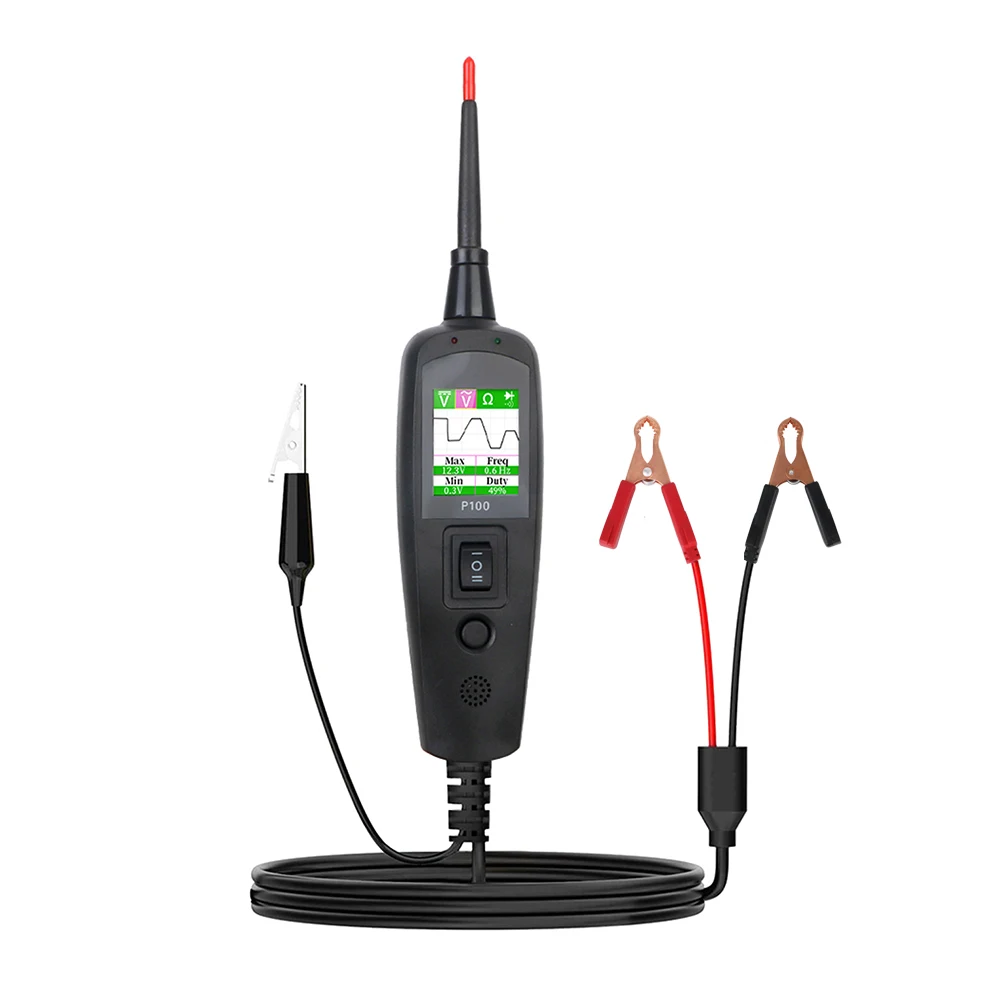 12V 24V Automotive Circuit Tester Car Accessories Voltage/Resistant Tester Diagnostic Tool Power Circuit Probe Kit P100 2M
12V 24V Automotive Circuit Tester Car Accessories Voltage/Resistant Tester Diagnostic Tool Power Circuit Probe Kit P100 2M