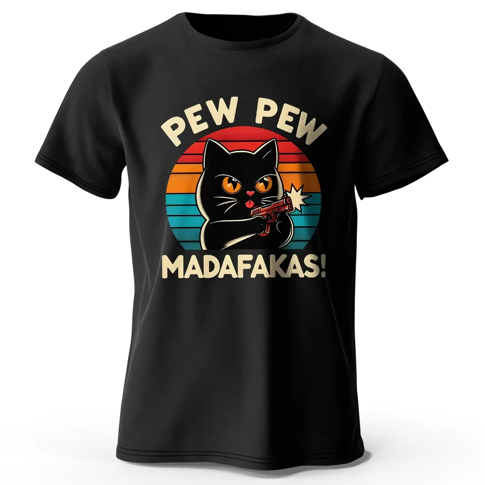 Cute Hand-Drawn Cat Doodle Print 100% Cotton T-Shirt, Ultra Soft Round Neck Short Sleeve Tee for Men & Women
Cute Hand-Drawn Cat Doodle Print 100% Cotton T-Shirt, Ultra Soft Round Neck Short Sleeve Tee for Men & Women