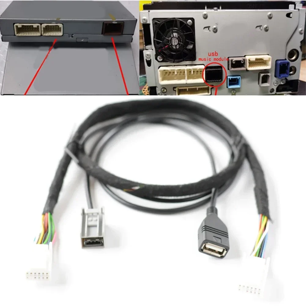 Car Audio Upgrade 12Pin Music Module USB Audio Interface 12pin Car Audio Cable Usb Music Cable Decoder Connection Option
Car Audio Upgrade 12Pin Music Module USB Audio Interface 12pin Car Audio Cable Usb Music Cable Decoder Connection Option