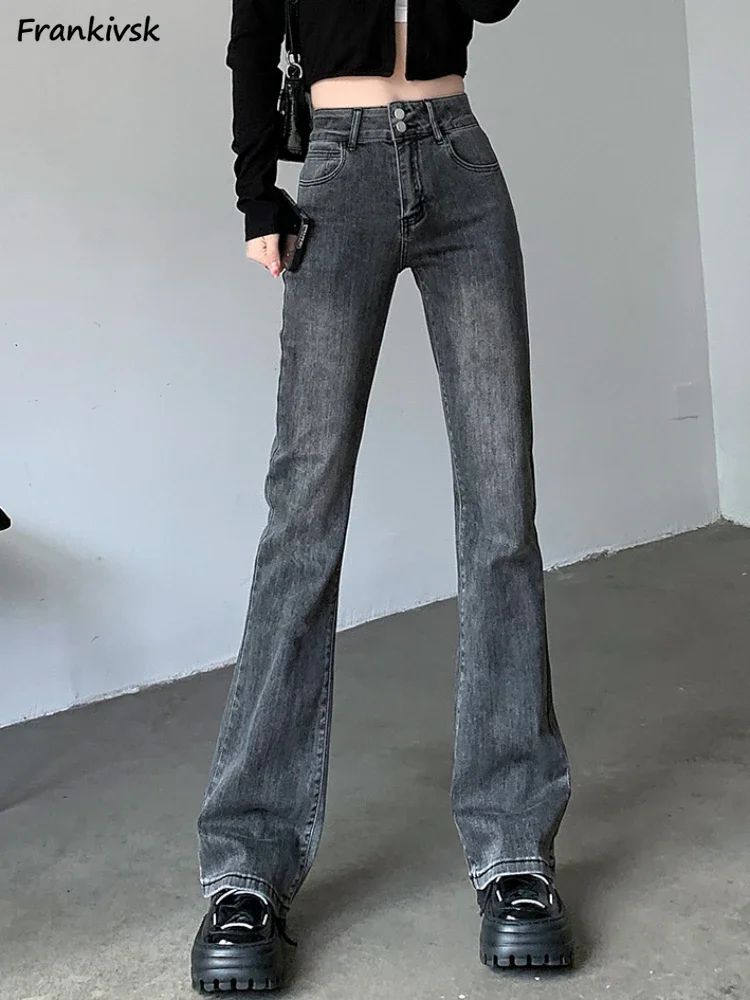 Jeans Women New Fashion Classic Distressed Retro Advanced Solid All-match Daily Flare Trousers Autumn Students High Waist Denim
Jeans Women New Fashion Classic Distressed Retro Advanced Solid All-match Daily Flare Trousers Autumn Students High Waist Denim