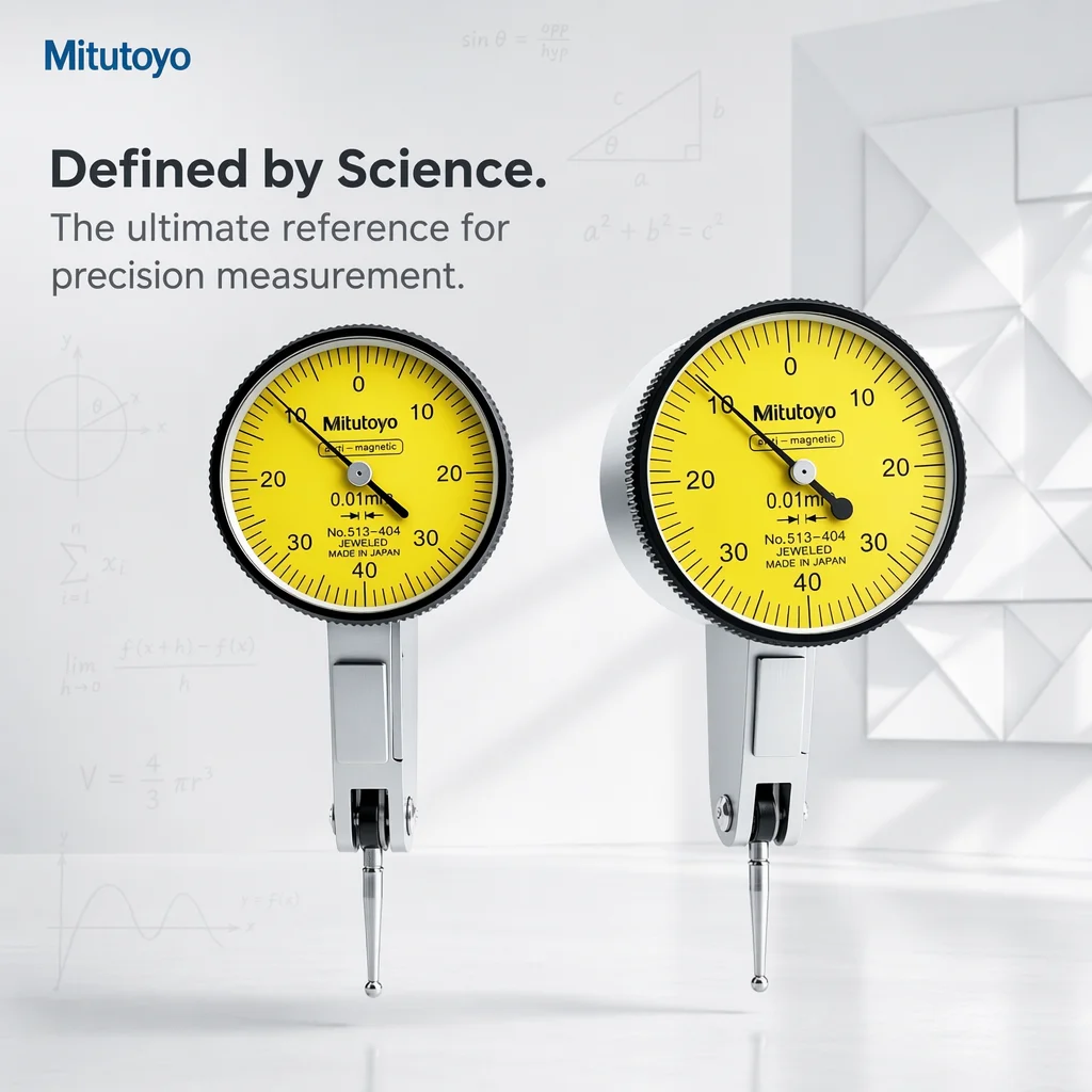 Mitutoyo 513-404 Dial Test Indicator 0.01mm 0-0.8mm Anti-Magnetic Precision Lever Indicator for Precision Measurement
Mitutoyo 513-404 Dial Test Indicator 0.01mm 0-0.8mm Anti-Magnetic Precision Lever Indicator for Precision Measurement