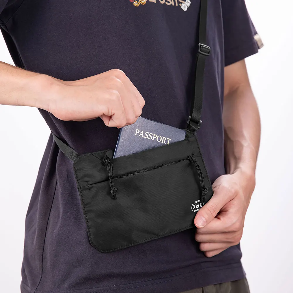 Undercover RFID Neck Passport Wallet Multifunctional Passport Pouch with Shoulder Strap Multi-Pocket Passport Waist Bag
Undercover RFID Neck Passport Wallet Multifunctional Passport Pouch with Shoulder Strap Multi-Pocket Passport Waist Bag