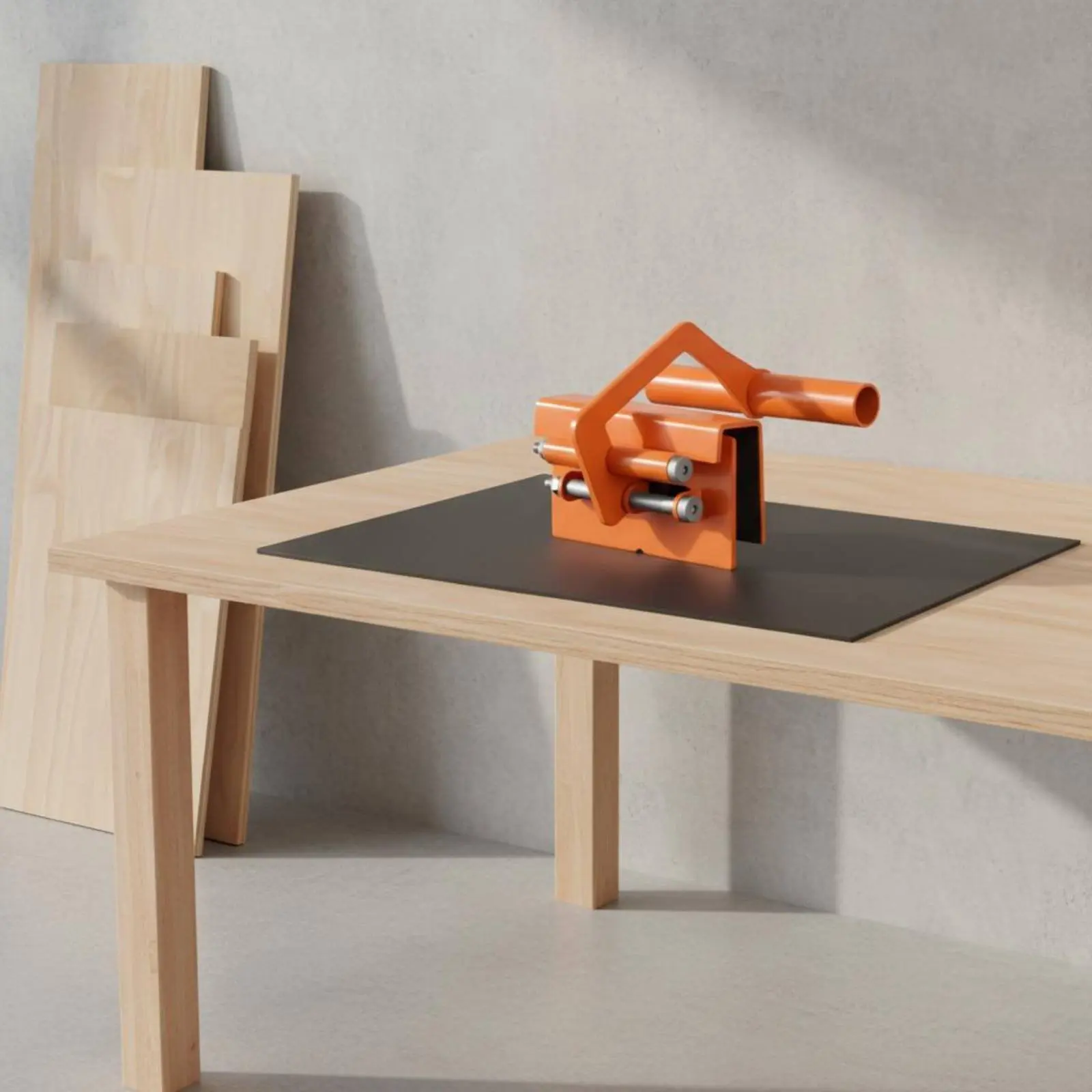 Stainless Steel Board Clamp Labor-Saving Adjustable Jaw Board Clamp Panel Lifting Tool Self-Adjusting for Renovation, Warehouse
Stainless Steel Board Clamp Labor-Saving Adjustable Jaw Board Clamp Panel Lifting Tool Self-Adjusting for Renovation, Warehouse