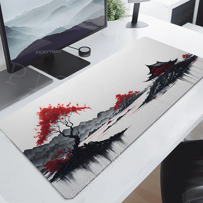 Locking Edge Mouse Mats Large Mouse Pad Chinese Ink Painting Mousepads Gamer Mousepad Office Desk Pads100x50cm Keyboard Mat
Locking Edge Mouse Mats Large Mouse Pad Chinese Ink Painting Mousepads Gamer Mousepad Office Desk Pads100x50cm Keyboard Mat