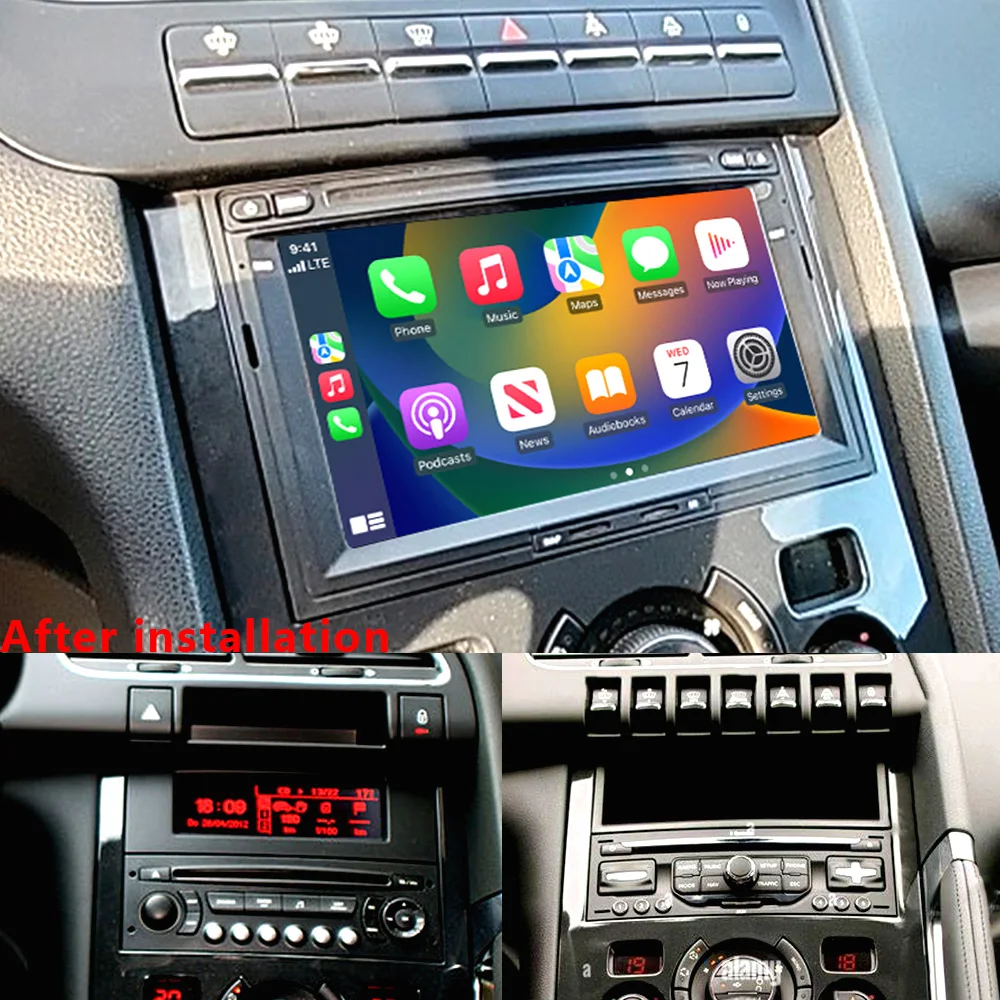 CHSTEK Carplay For Peugeot 3008 5008 2008-2016 Partner Citroen Berlingo Car Radio Android 13 Navigation Bluetooth WIFI 4G Stereo
CHSTEK Carplay For Peugeot 3008 5008 2008-2016 Partner Citroen Berlingo Car Radio Android 13 Navigation Bluetooth WIFI 4G Stereo