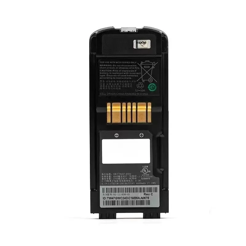 100%Original 6840mAh for Symbol .for ZEBRA 82-111636-04 MC95 MC9500 MC9590 MC9596 Barcode Collector Battery
100%Original 6840mAh for Symbol .for ZEBRA 82-111636-04 MC95 MC9500 MC9590 MC9596 Barcode Collector Battery