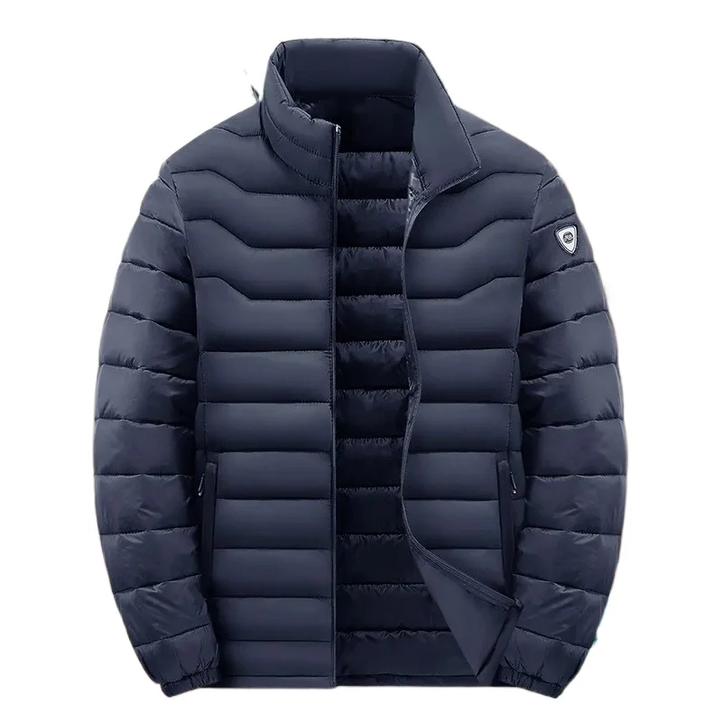 Men's Solid Color High Collar Zipper Pocket Cardigan Jacket Fashionable Casual Autumn and Winter Tops
Men's Solid Color High Collar Zipper Pocket Cardigan Jacket Fashionable Casual Autumn and Winter Tops