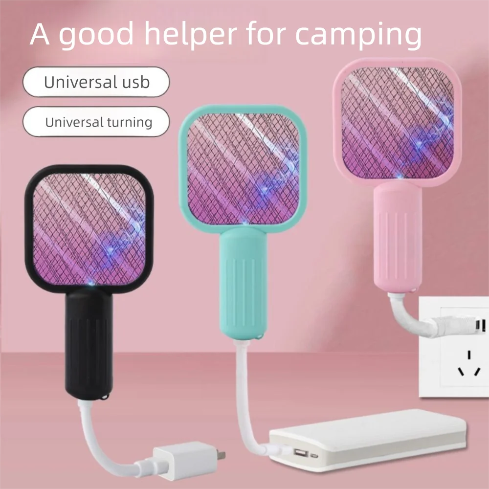 Durable Mini USB Mosquito Swatter UV Light Electric Shock Insect Racket Portable Security Net Mosquito Killer Lamp Summer
Durable Mini USB Mosquito Swatter UV Light Electric Shock Insect Racket Portable Security Net Mosquito Killer Lamp Summer
