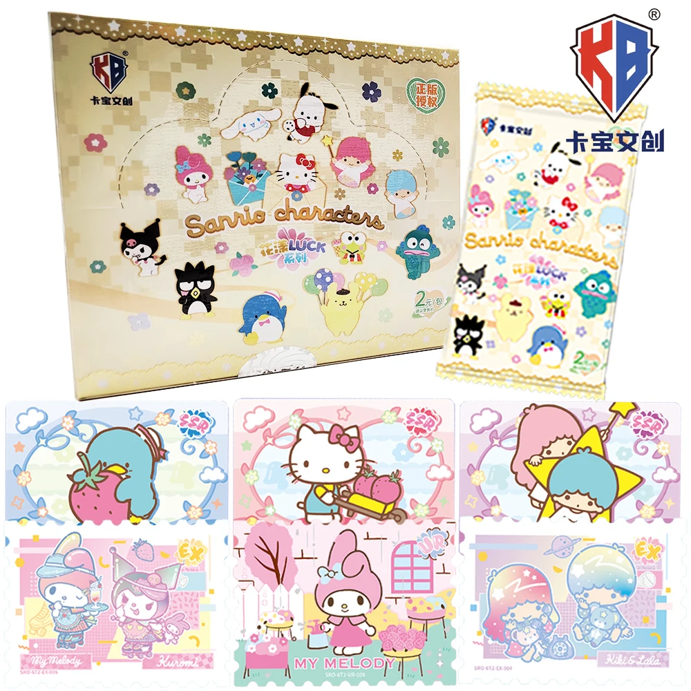Новая натуральная коллекционная карта KABAO Sanrio, изысканные высококачественные редкие карты, классические японские анимационные звезды, креативные игрушки, подарки
Новая натуральная коллекционная карта KABAO Sanrio, изысканные высококачественные редкие карты, классические японские анимационные звезды, креативные игрушки, подарки
