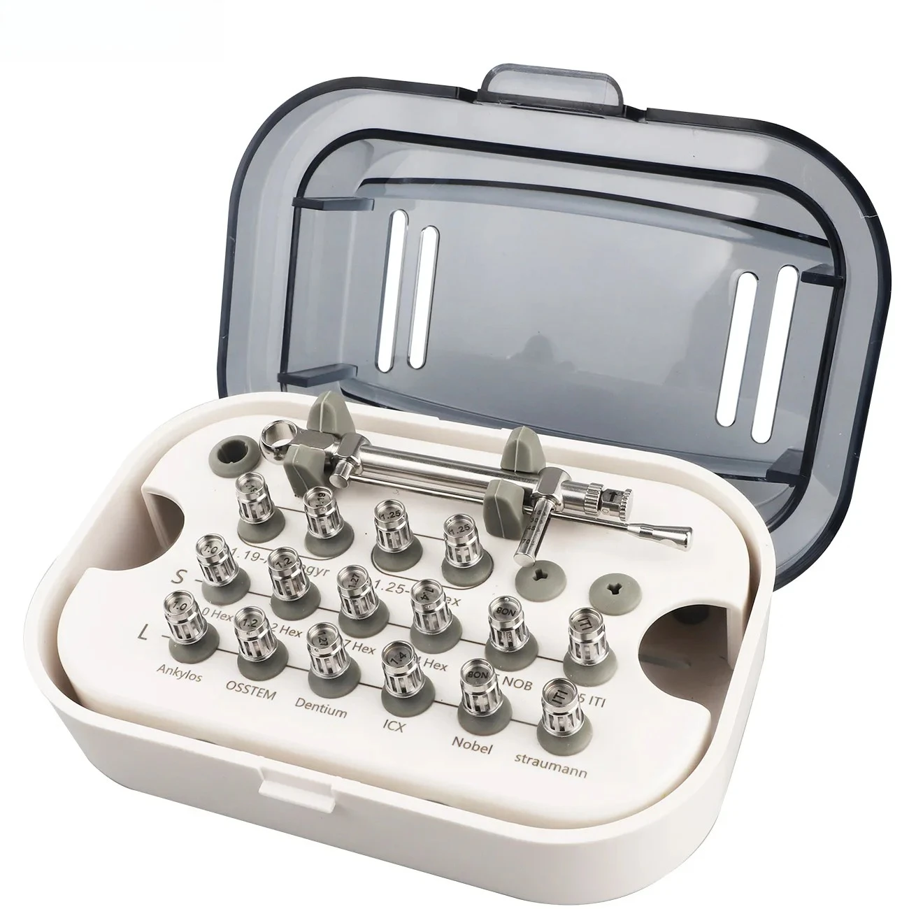 Dental Universal Maintenance Screwdriver High-quality Technician Screwdriver Tool Box 10-70 Universal Torque Wrench Dental Tool
Dental Universal Maintenance Screwdriver High-quality Technician Screwdriver Tool Box 10-70 Universal Torque Wrench Dental Tool