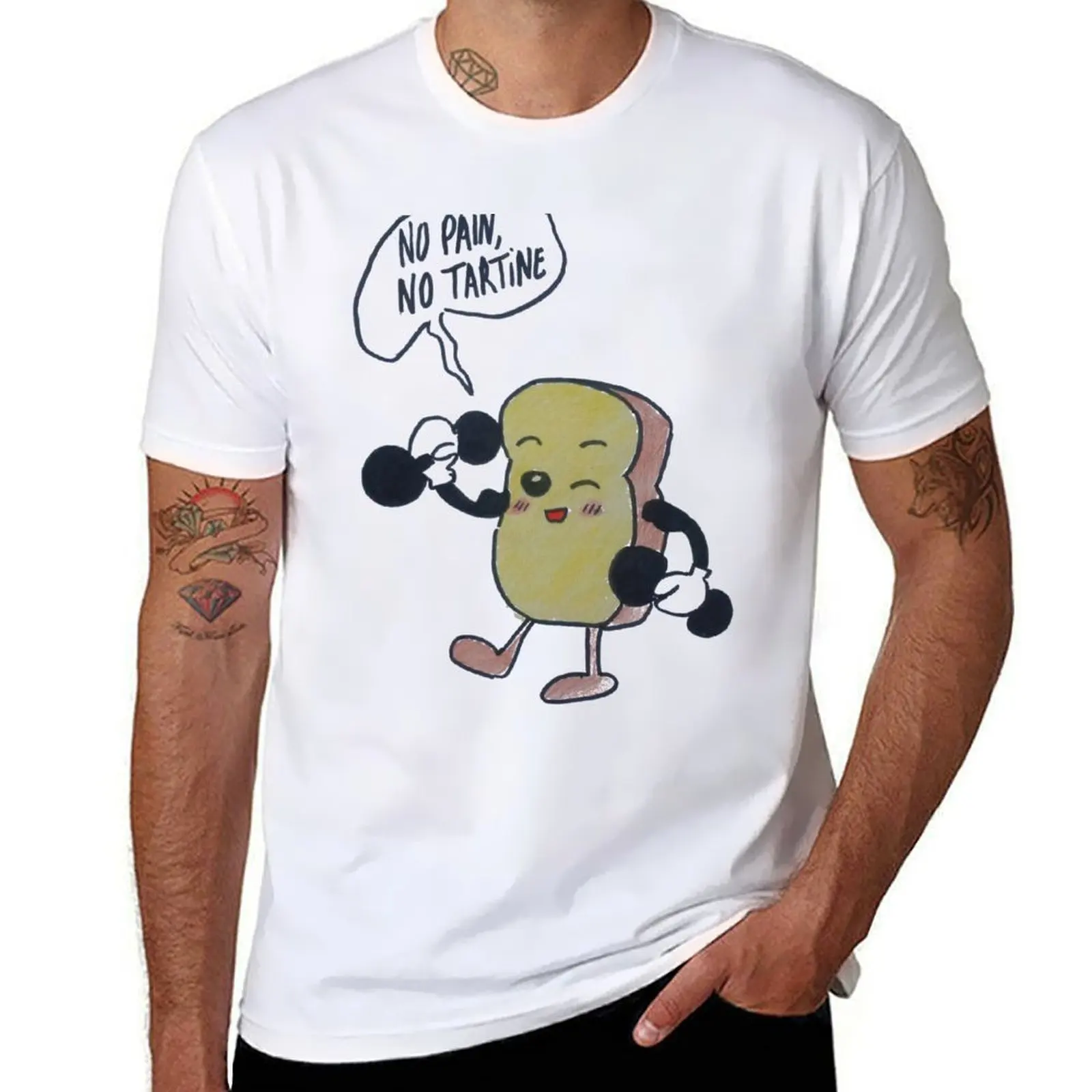 t man No t shirt T-Shirt shirt tartine! no pain, man luxury graphic
t man No t shirt T-Shirt shirt tartine! no pain, man luxury graphic